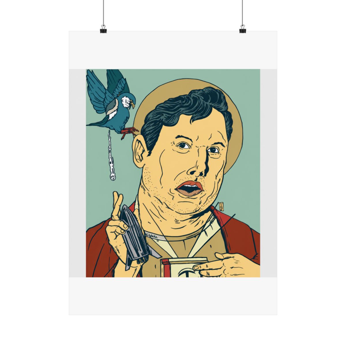 Passion Of The Musk Posters and Art | Elon Musk - alternate angle 1, merchandise